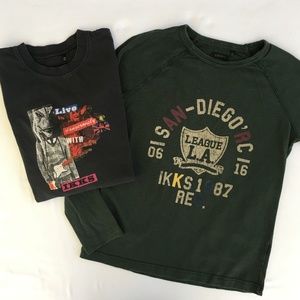 IKKS Long Sleeve Shirt 2 Piece Collection size 8